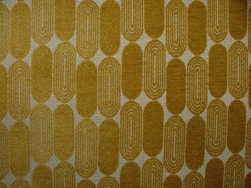Capri honey chenille fabric - honey,