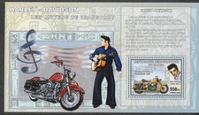 Elvis Presley Stamps in sheet