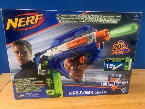 Vintage nerf gun rayven - gun, cs-18