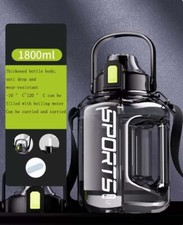 1.8L/3L Big Gym Water Bottle BPA Free Large Sport Training Camping Drink Kettle