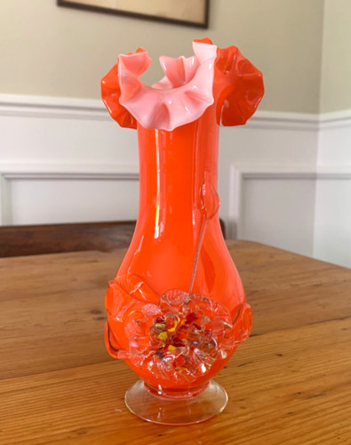 Hand blown chinese plum - blown,