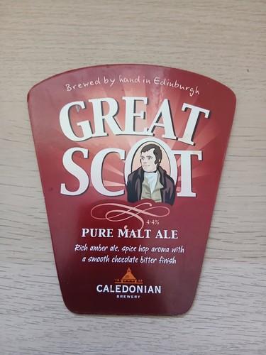 Caledonian brewery great scot - brewery,