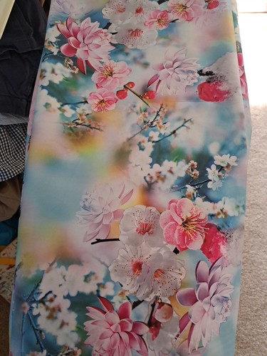 Computer printed polyester - computer,