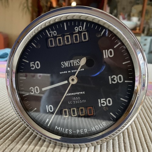 Smiths chronometric mph speedo - smiths,