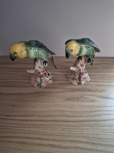 Pair beswick parrots - pair, of