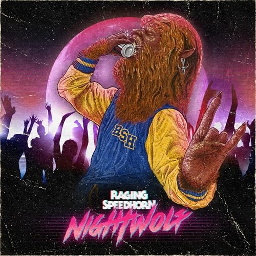 Night wolf raging speedhorn - wolf,