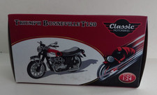TRIUMPH BONNEVILLE T120 1:24 SCALE ATLAS EDITIONS CLASSIC MOTORBIKES COLLECTION