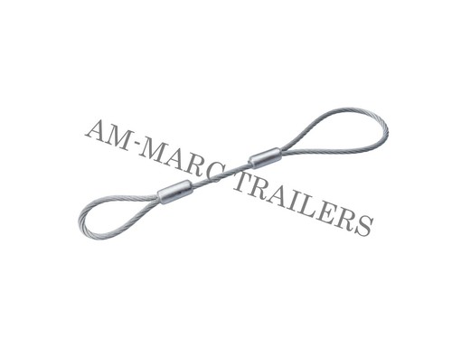 Secondary trailer safety cable - secondary,
