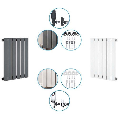 Radiator horizontal single - horizontal,