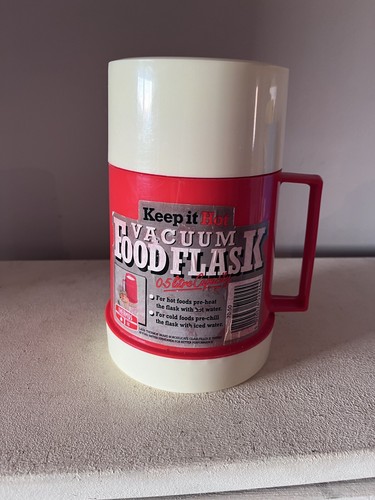 Vintage thermos food flask - vintage,