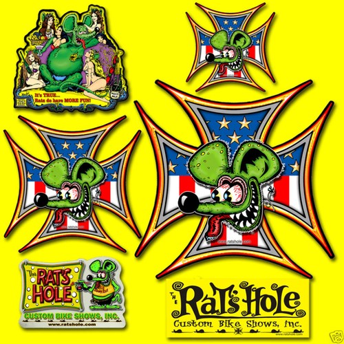 Rat pack sticker collector - pack,
