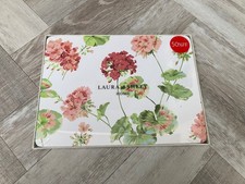 LAURA ASHLEY Geranium Set of 4