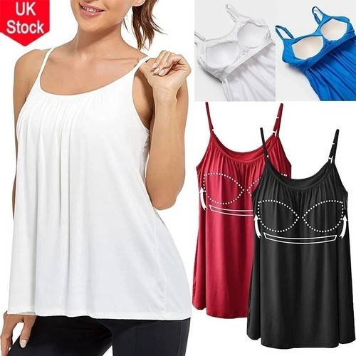 Women vest with - built, in