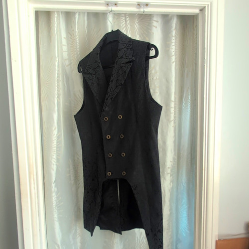 Black jacquard formal - black,