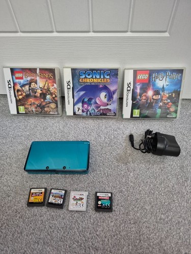 Nintendo 3ds console aqua - console,