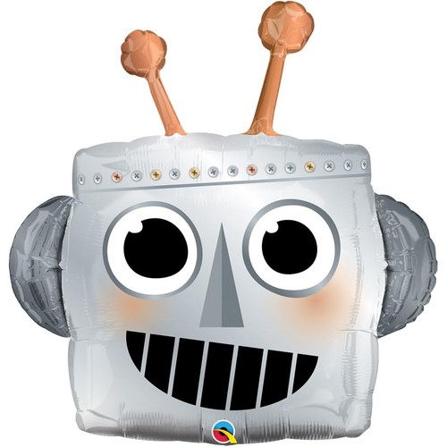 Robot head supershape foil - head,