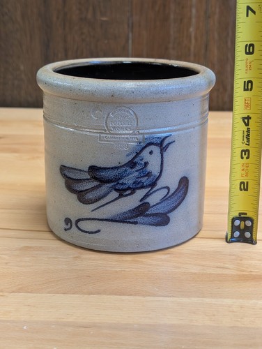 Rowe pottery works round - pottery,