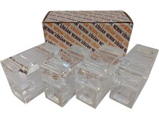 Lillian Vernon LV8076 Clear Acrylic Napkin Holders Set of 4