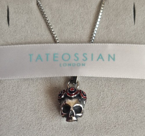 Tateossian gothic rose skull - tateossian,