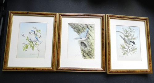 Set three gouache - set, of