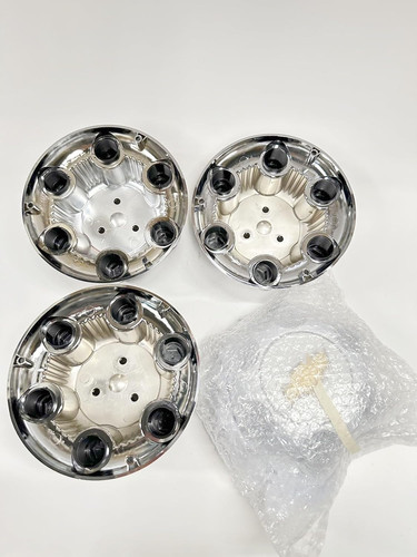 Chrome wheel center caps - wheel,