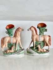 Antique Staffordshire Flat
