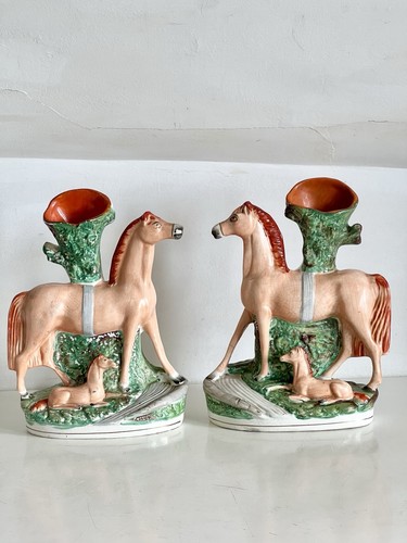 Antique staffordshire flat - antique,