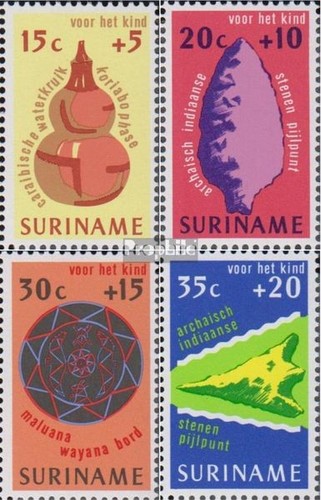 Suriname 698 701 complete - suriname, (complete