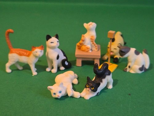 Doll house accessories cat - doll,