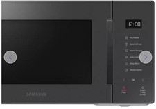 Samsung MS23T5018AC Bespoke Solo Microwave, 800W, 23 Litre, Charcoal
