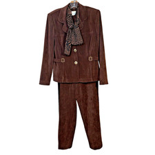 Rich Chocolate Faux-Suede