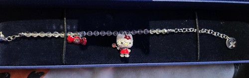 Nib swarovski sanrio hello - x,