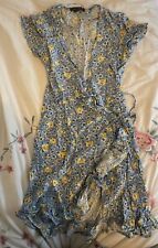 Flower Wrap Summer Dress