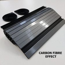 Tambour Door ( Roller Door ) Campervan Motorhome Quality Carbon Fibre finish
