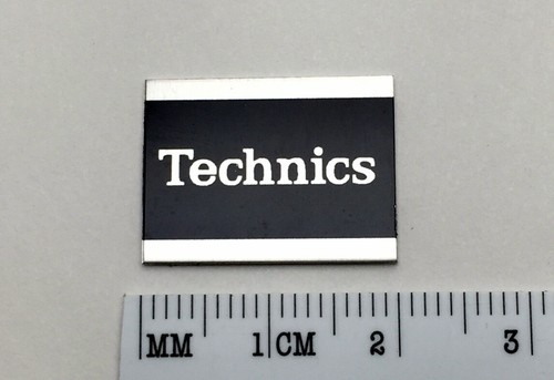Technics turntable logo badge - technics,