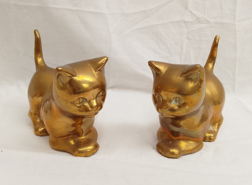 Pair vintage mcm solid - pair,