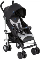 Chicco Echo Stroller, Birth to 22kg, Foldable, Lightweight, Lay-flat