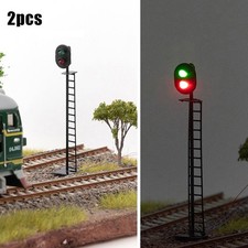 OO GAUGE DC Model Railway Signal Illuminate Your Layout with Realistic Lighting
