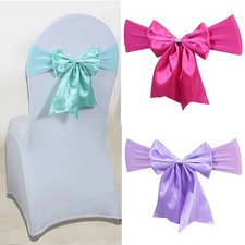 Beautiful Chair Sash Bows