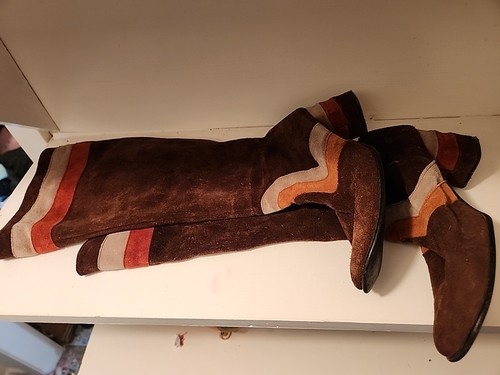 Vintage 60s 70s suede - 60s, leather