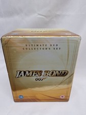 JAMES BOND 007 ULIMATE COLLECTORS DVD BOXSET RATED 15 19 FILMS CG B23