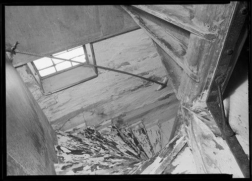 Historic stairwell interior - stairwell,