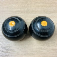 Thomas Taylor Pair of Crown Green Bowls Size 2 1/4 Bias 2lb 8oz Each