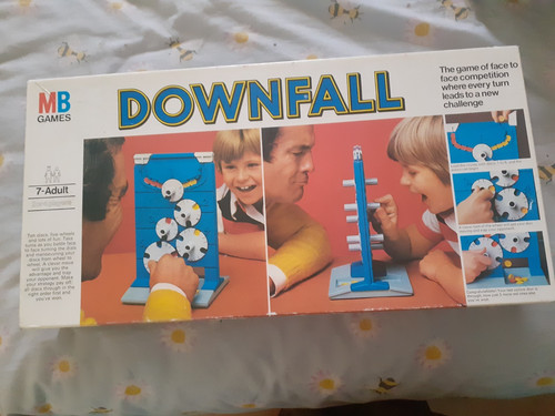 Vintage downfall board game - downfall,