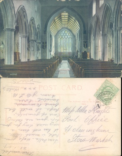 Stowmarket church interior