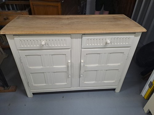 Painted sideboard vintage - painted,