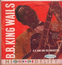 B.b. King and His Orchestra B.b. King Wails LP vinyl USA Crown 1959 black label