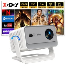 1080p Projector 5G WiFi 25000lumen Smart HD LED Android Home Theater HDMI USB
