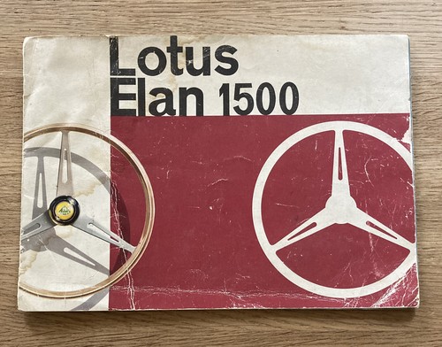 Lotus elan 1500 original - elan,