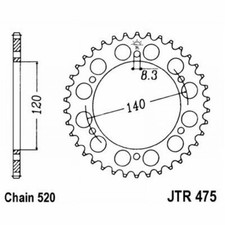 CORONA JT 475 z42 Kawasaki 250